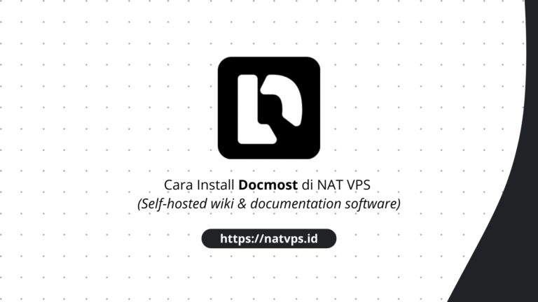 Tutorial Install Docmost di NAT VPS