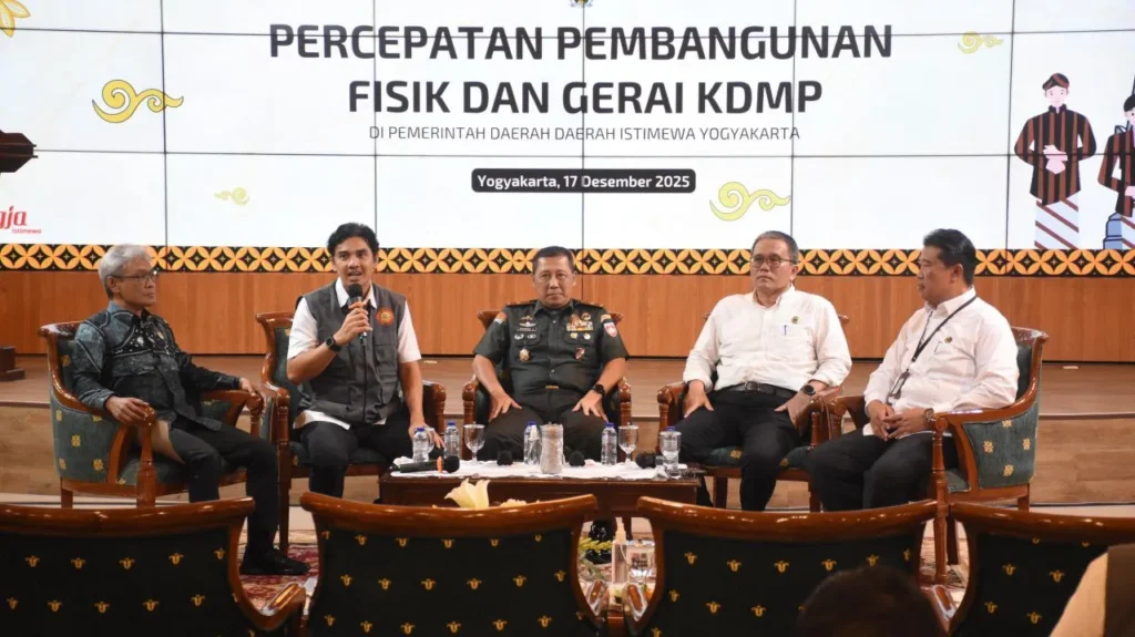 392 Kalurahan di DIY menjadi bagian dari proyek KDMP, Pemerintah Gelar Rapat Koordinasi Strategis