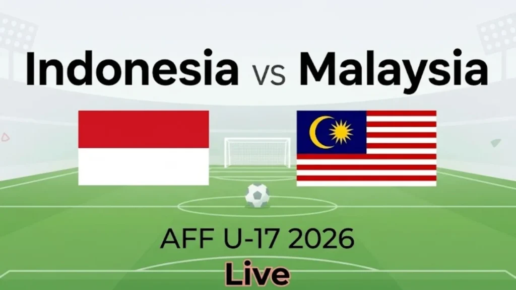 Cara Nonton Piala AFF U-17 2026 Malam Ini, Indonesia vs Malaysia Tayang Besok Jam Berapa?